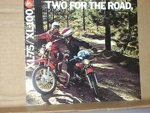 1977 Honda XL75 XL100 Motorcycle Sales Brochure - Literature - Picture 1 of 2
