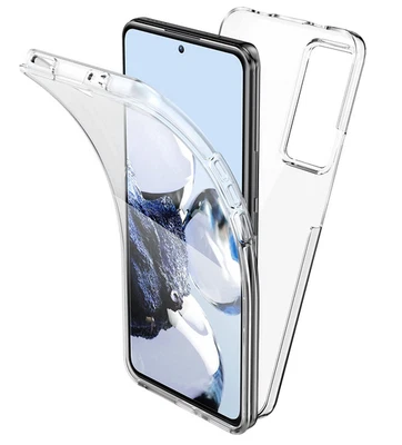 HTDMOBILES Coque pour Xiaomi 12T / 12T Pro 5G - housse etui silicone gel 360 integrale + fi