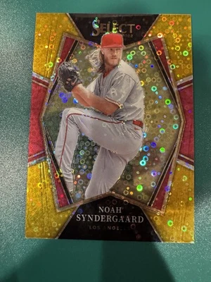 Panini Select Premier Level #170 2022 Noah Syndergaard/10 Gold Disco Prizm Foto 1 de 2