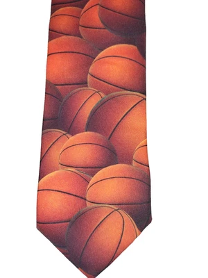 Corbata Ralph Marlin Baloncesto Deporte Hecha en EE. UU. De Colección 1995 Foto 1 de 4