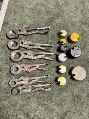 Socket Fusion Cold Rings And Chamfer Mixed Lot - Image 1 of 4