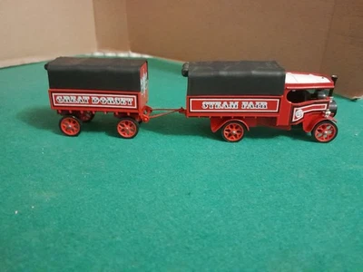 MATCHBOX Y-27 GREAT DORSET STEAM FAIR 1922 FODEN C TYPE  STEAM  WAGON & TRAILER - Image 1 of 4