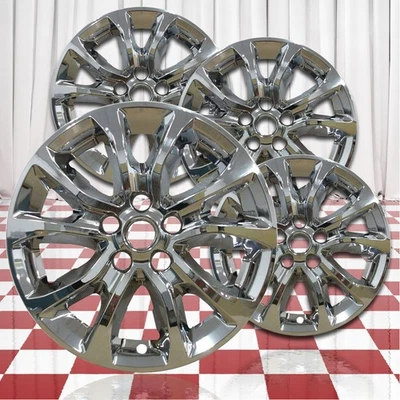 17" 4pc Chrome Wheel Skins (Set of 4) for 2018-2021 Chevy Equinox - Image 1 of 4