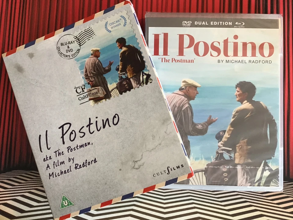 IL POSTINO *NEW/Sealed* Blu-ray & DVD + SLIPCOVER. Cult Films - Image 1 of 4
