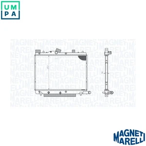 RADIATOR ENGINE COOLING 350213182800 FOR SUZUKI SWIFT/III/MK/V/IV /AD13A 1.2L - Picture 1 of 9