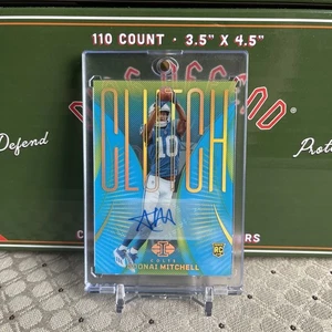 Panini Illusions 2024 - Clutch Signatures Adonai Mitchell #7 azul claro/35 (AU, - Imagen 1 de 2