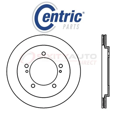 Centric C-TEK Disc Brake Rotor for 1999-2004 Suzuki Vitara 1.6L 2.0L 2.5L L4 oq Foto 1 de 4