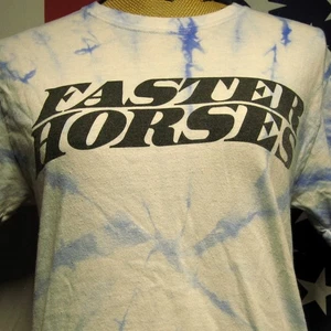 FASTER HORSES small T shirt Country Music Festival tie-dye tee Michigan defunct - Picture 1 of 2