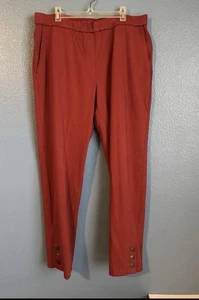Ruby Rd Brick Rd Stretch Pull On Casual Career Dress Pants Size L - Picture 1 of 6