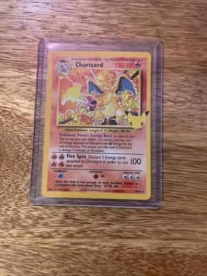 Pokémon Celebrations Charizard Holo Card 4/102 Near Mint - Image 1 of 2