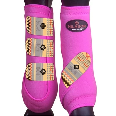 71CN Grandes Hilason Caballo Medicina Botas Deportivas Traseras Pierna Trasera Foto 1 de 2