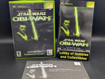 Star Wars: Obi-Wan (Microsoft Xbox) en caja con tarjeta de registro - disco como nuevo Foto 1 de 4