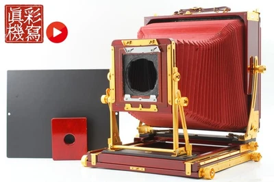 [MINT] RARE  3-stage slide rail Tachihara Hope 8x10 Woode View Camera From JAPAN - Image 1 of 4