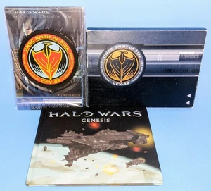 Halo Wars Genesis Comic Buch UNSC Spirit of Fire Rubber Patch neue Karten, OHNE SPIEL - Bild 1 von 8