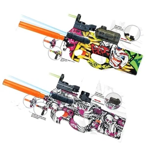 Pistola Giocattolo P90 | Safe Soft Bullet Blaster | Tiro Automatico Ripetuto | Esterno - Foto 1 di 8