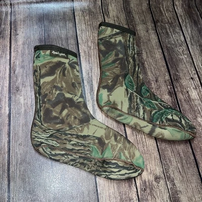 Remington Camo Neoprene Boot Socks Realtree Booties Men’s Size M 8-9 Hunting - Image 1 of 2