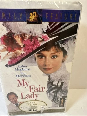 My Fair Lady Widescreen Series Brand New Digitally Mastered VHS Sealed Watermark Foto 1 de 4