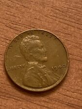 Rare 1940 Lincoln Wheat Penny Very Rare Coin (108)