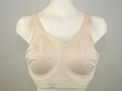 Sujetador deportivo Wacoal 855229# Brandi cobertura completa sin forro con aros talla 36 H de EE. UU. Foto 1 de 4