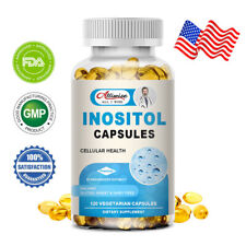 Inositol Capsules Standardized Extract Energy & Immune Support Cellular Health ~