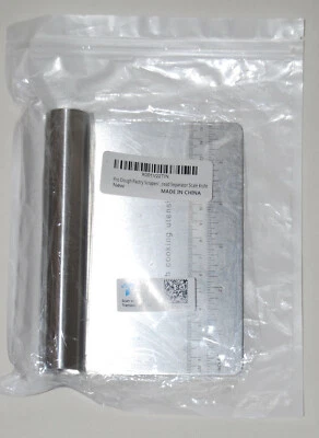 Nuevo picador raspador masa pastelería de acero inoxidable profesional Foto 1 de 4