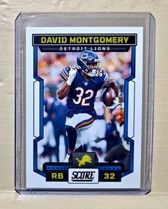 David Montgomery 2023 Panini NFL #100 Score Football Card Detroit Lions - Picture 1 of 2