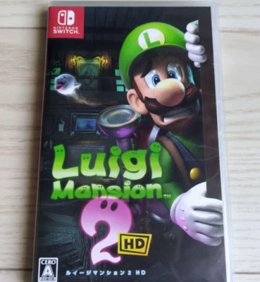 Luigi's Mansion 2 Luigi HD Nintendo Switch Japanese ver Tested - Image 1 of 4