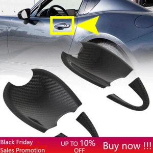 Cubierta de borde de puerta exterior de carbono para 16-18 Mazda MX5 Miata ND - Imagen 1 de 7