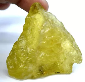 314,0 quilates 100% natural limón citrino sin tratar espécimen transparente FACET áspero - Imagen 1 de 5