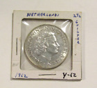 Netherlands 1962 2-1/2 Gulden Silver Au Coin