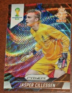 2014 Prizm World Cup Jasper Cillessen Blue White Red Wave Prizms BWR Netherlands - Picture 1 of 2