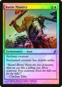 Battle Mastery FOIL Lorwyn MtG LP - Picture 1 of 1