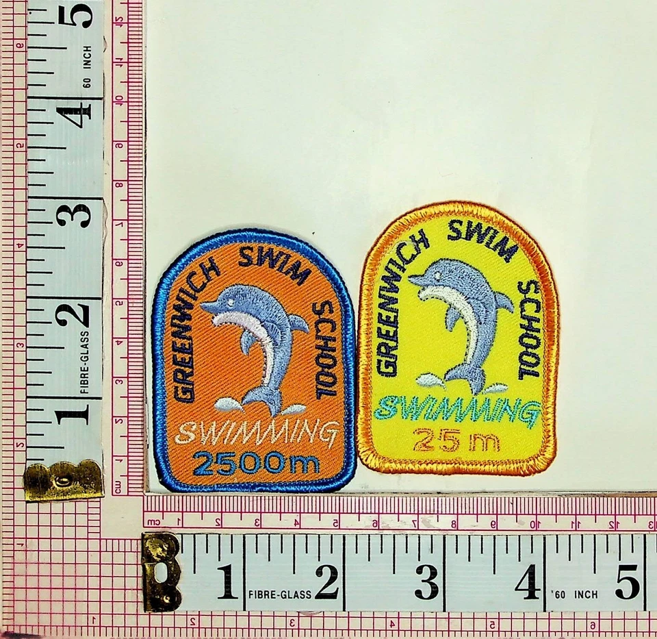 Swimming Awards Levels Vest Jacket Patches Badge Applique Crest - Image 1 of 1