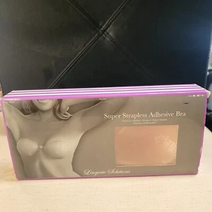 Silicone Gel Invisible Bra Self-adhesive Push Up Strapless Backless Stick On - Picture 1 of 1