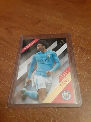 2017-18 Topps Premier League Gold LEROY SANE card MANCHESTER CITY - Image 1 of 2