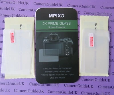 2 pcs LCD Optical Tempered Glass Screen Protector for Nikon Z7 Z6 Digital Camera - Image 1 of 4