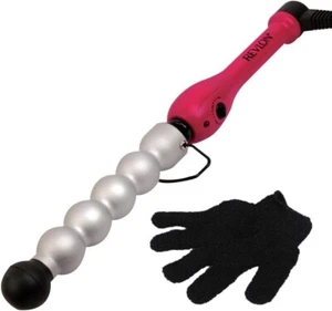 Revlon Curl Collection, Clipless XL Bubble Curling Wand, Pink Handle - Picture 1 of 1
