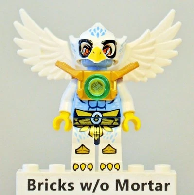 Nuevo Genuino LEGO Equila Eagle Minifigura Leyendas de Chima 70004 70013 Foto 1 de 4