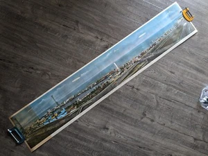 1934 Panorama Sales Syndicate CENTURY OF PROGRESS 52"x10" Lithograph Poster NICE - Picture 1 of 12