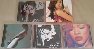 Audio-Cd Collection 5 Cds Rihana a Girl like Me Rated R Good Girl gone Bad U.A - Picture 1 of 12