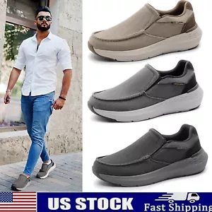 Bruno Marc Men's Loafers Pull-On Casual Walking Shoes Comfortable Shoes - Picture 1 of 24