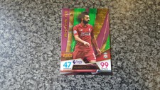 MATCH ATTAX ULTIMATE 2018/19 MOHAMED SALAH GREEN PARALLEL PL ELITE 046/100 MINT