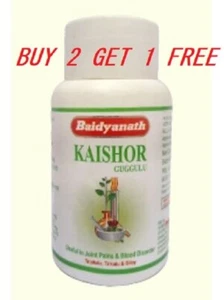 Ayurvedic Baidyanath Kaishor Guggulu Tablets 80 | For Joint & Muscle Health - Picture 1 of 9