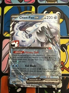 Chien-Pao ex Play! Pokemon TCG Card Prize Series 4 5 Stamped Promo 061/193 NM+ - Foto 1 di 2