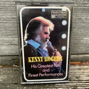 Kenny Rogers Greatest Hits & Finest Performances Cassette Tape Country Music - Picture 1 of 4