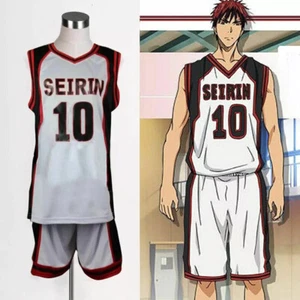 Kuroko's Basketball Kuroko no basuke Seirin Kagami Taiga No.10 Jersey Costume - Picture 1 of 4