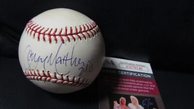 Béisbol firmado por Gary Matthews Jr certificado por la JSA Foto 1 de 4