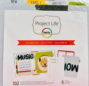 BN Sealed Project Life Becky Higgins Journal pages All About Me 3 RRP $30 - Picture 1 of 2