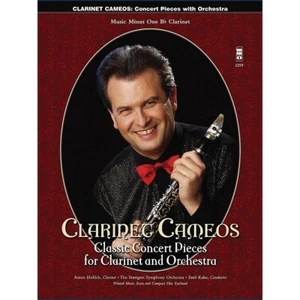 Music Minus One Cameos Classic Concert Pieces for Clarinet and Orchestra BK/CD - Picture 1 of 1