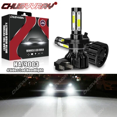 Para Scion XB 2004 2005 2006 -2x H4/9003 4 lados faros LED bombillas de haz alto-bajo Foto 1 de 4